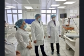 Министр здравоохранения провел проверку организации службы родовспоможения во время пандемии