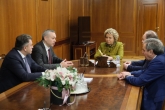 Председатель Совета Федерации Валентина Матвиенко и Губернатор Андрей Травников обсудили вопросы реализации нацпроектов в Новосибирской области