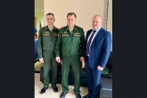 Участников СВО из Новосибирской области, проходящих лечение в госпиталях Санкт-Петербурга, поздравили с наступающим Днём Победы