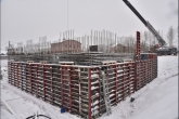 Губернатор проконтролировал ход строительства поликлиники в Заельцовском районе
