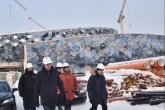 Эксплуатирующая организация «Новосибирск-Арена» подключилась к работам на стройплощадке нового ледового дворца спорта