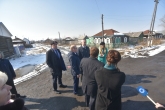 Глава региона Андрей Травников проконтролировал состояние дорог в городе Барабинске