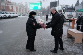Губернатор Андрей Травников вручил полицейским из районов области ключи от новых служебных машин