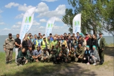 3 тонны мусора вывезено с береговой линии Новосибирского водохранилища