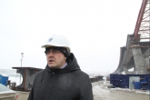 Строители завершили надвижку пролетного строения четвертого моста