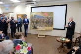 Андрей Травников поздравил с 95-летием Народного художника России, ветерана войны и труда Вениамина Чебанова