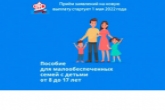 С 1 мая заявление на выплаты на детей в возрасте от 8 до 17 лет можно подать в ПФР или МФЦ