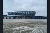 Благоустройство территории завершили на новой ледовой арене