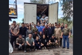 Медикаменты, продукты и детское питание отправили новосибирцы в Курскую область