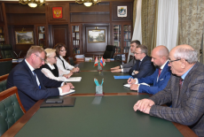 Первый заместитель Губернатора Юрий Петухов встретился с делегацией Республики Беларусь
