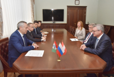Андрей Травников провёл рабочую встречу с Послом Австрии в России Йоханнесом Айгнером