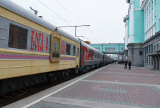 Поезд «За духовное возрождение России» отправился в путь по районам Новосибирской области
