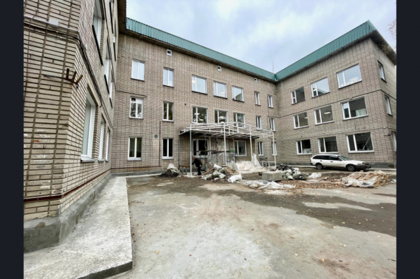 В поселке Пашино завершается капремонт поликлиники по программе модернизации первичного звена