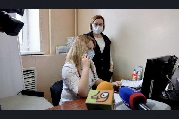 Робот Ксения разгружает участковых терапевтов на 95%