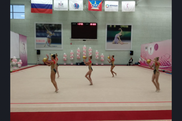 Кубок Губернатора Новосибирской области по художественной гимнастике стартовал с соблюдением всех мер безопасности