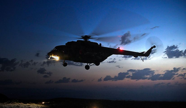 Под Новосибирском ночью рыщут вертолёты