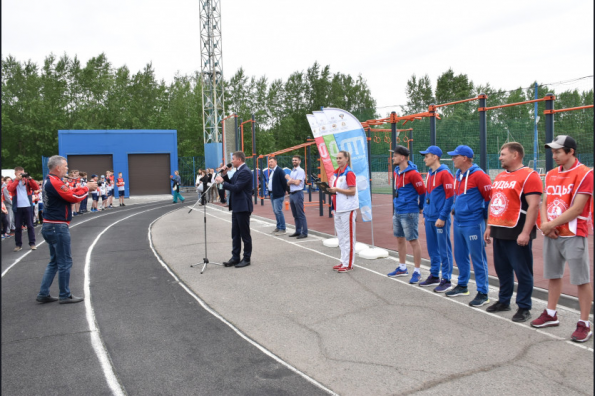 ГТО для всех: новая спортплощадка для выполнения нормативов заработала в Новосибирске