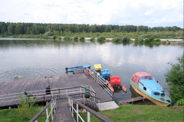 Губернатор оценил проект благоустройства набережной водохранилища в городе Болотное