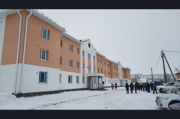 Полностью избавился от аварийного жилья рабочий поселок Дорогино Черепановского района благодаря нацпроекту