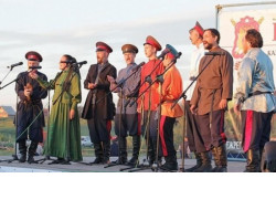 Казачий фестиваль стартовал в Новосибирской области