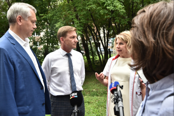 Губернатор Андрей Травников дал ряд поручений по развитию медицинской помощи в Бердске