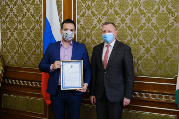 Чемпион «Евроскиллс-2021» удостоен награды Губернатора Новосибирской области