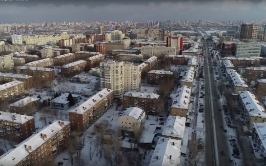 В Новосибирской области на проверку борьбы со снегом вылетели дроны