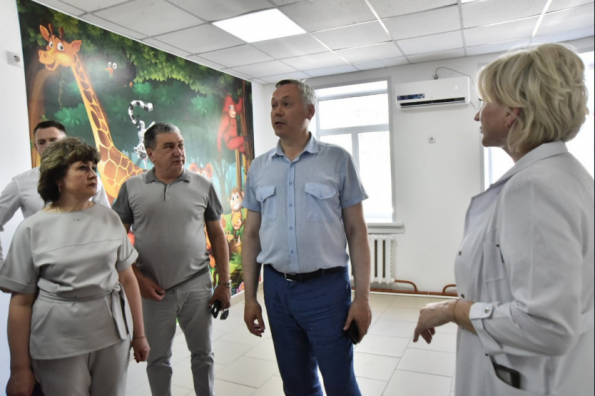 Отремонтированный детский стационар Баганской Центральной районной больницы откроет свои двери для пациентов уже в сентябре