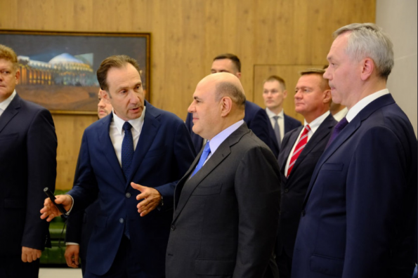 Михаил Мишустин осмотрел новый аэровокзальный комплекс новосибирского аэропорта имени А.И.Покрышкина