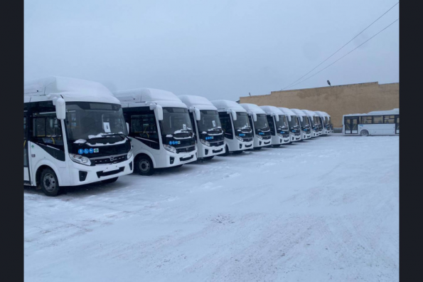 100 автобусов по областной субсидии выйдут на маршруты Новосибирска до конца года