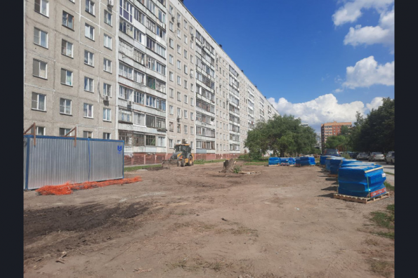 «Радуга» станет ярче: работы по благоустройству общественных пространств в самом разгаре