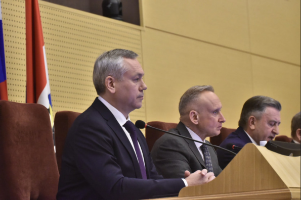 Отчёт Губернатора Андрея Травникова о работе Правительства Новосибирской области единогласно принят Законодательным собранием региона