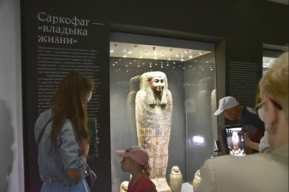 Первая в регионе выставка подлинных памятников древнеегипетского искусства открылась в художественном музее по нацпроекту