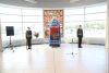 В рамках проекта «Великие имена России» в аэропорту «Толмачёво» состоялось открытие бюста А.И. Покрышкина